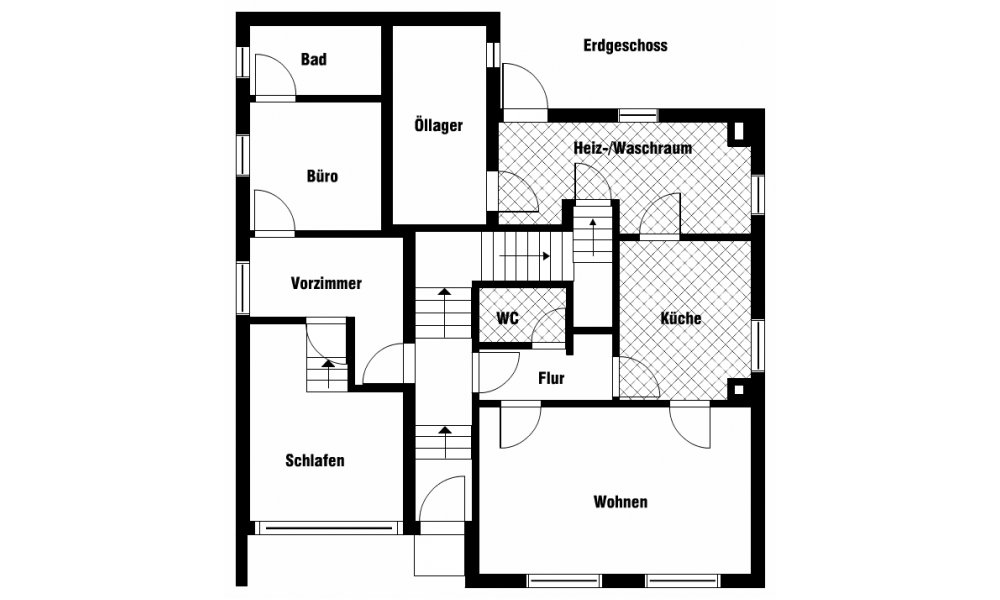 Teilweise modernisiertes Mehrfamilienhaus mit 3 Einheiten im Herzen von Pfalzgrafenweiler-Bösingen