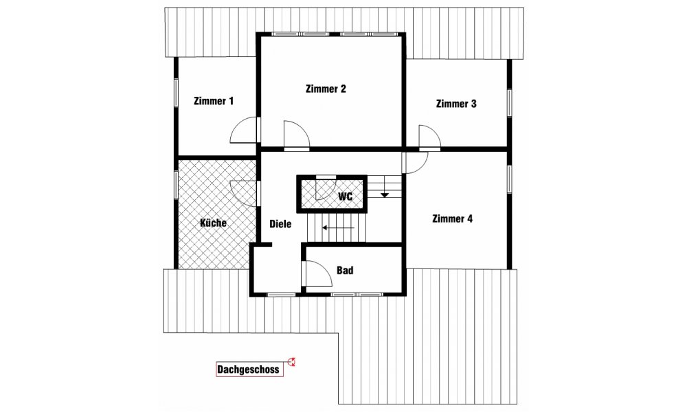 Teilweise modernisiertes Mehrfamilienhaus mit 3 Einheiten im Herzen von Pfalzgrafenweiler-Bösingen